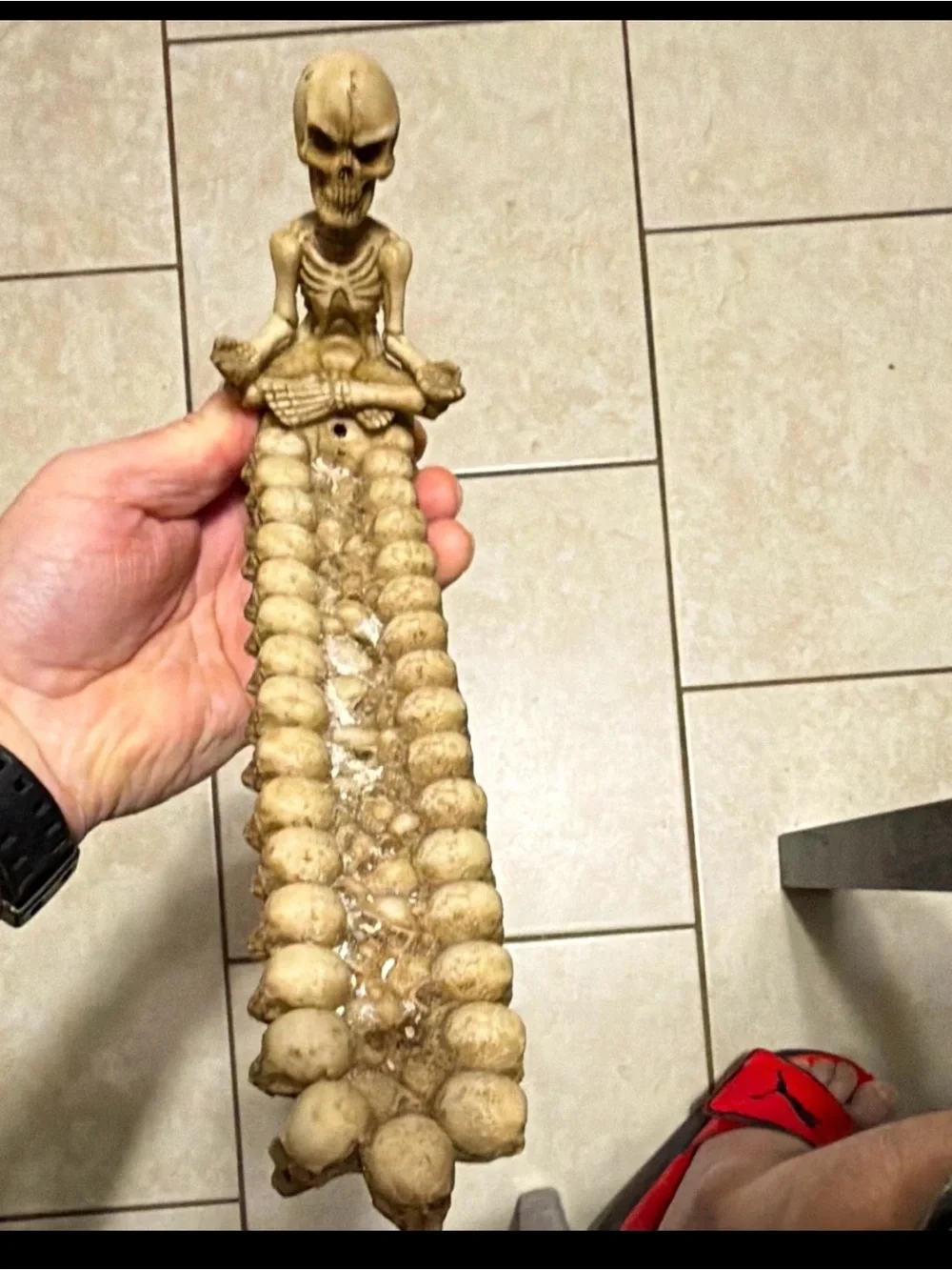 None decorative skeleton